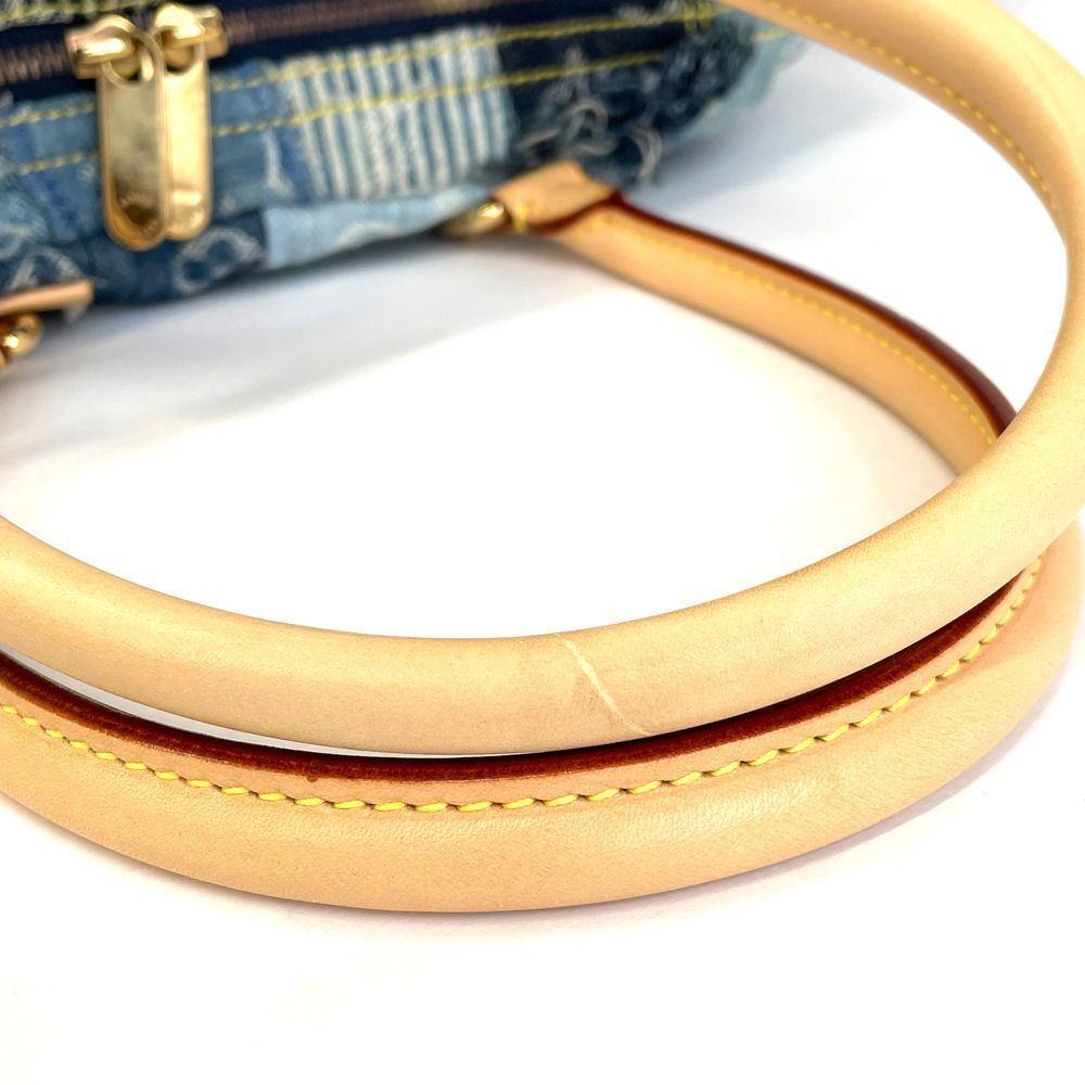 Louis Vuitton Monogram Denim Patchwork Bowery Tot… - image 5